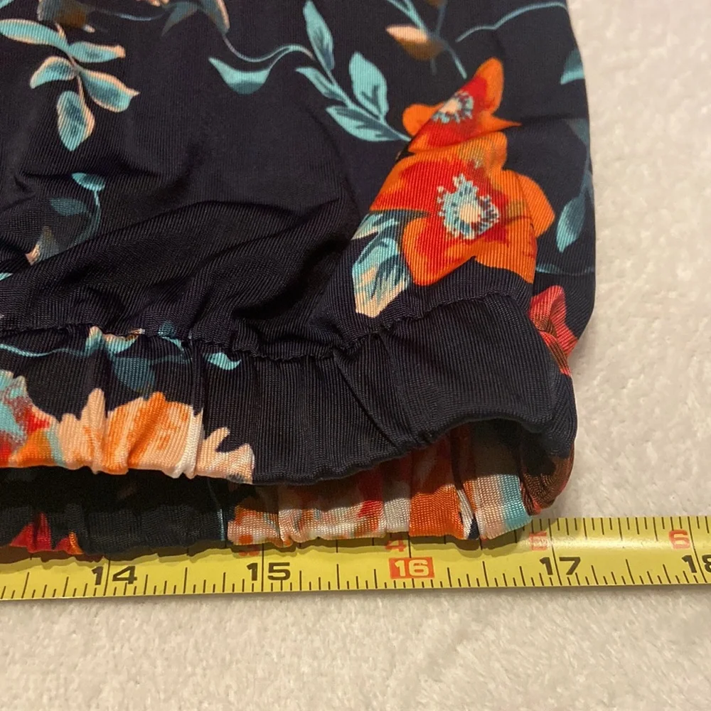 INSEPARABLE Floral Shirt Bell Sleeves Size M - Picture 8 of 12